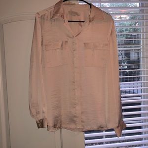 Blush blouse